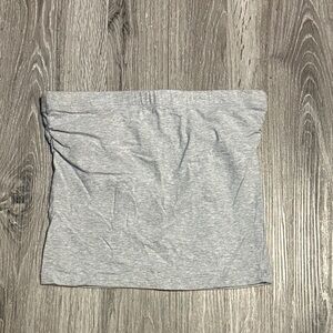 Zenana Outfitters Light Gray Mini Skirt